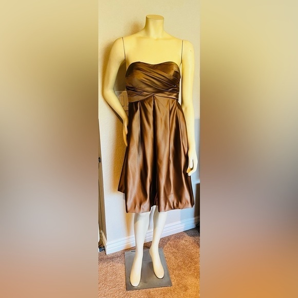 Bill Levkoff convertible strap formal dress - Picture 1 of 8
